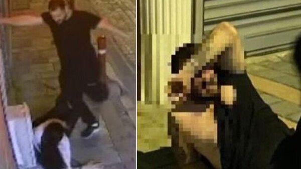 İzmir'de kadına şiddet uygulan adam, çevredekiler tarafından dövüldü - Sputnik Türkiye