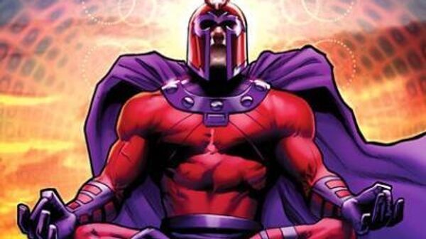 Marvel dünyasının süper kötü kahramanlarından, alfa düzeyinde mutant, manyetizma yeteneğine sahip Magneto - Sputnik Türkiye