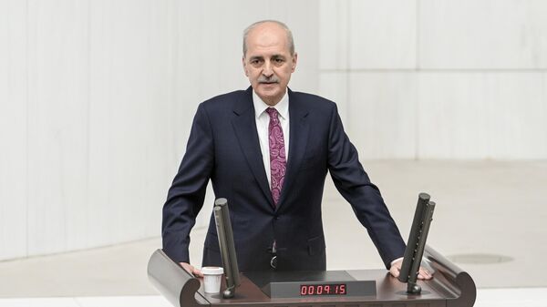 AK Parti İstanbul Milletvekili Numan Kurtulmuş, TBMM Başkanı seçildi. Kurtulmuş, Genel Kurul'a hitap etti.
 - Sputnik Türkiye