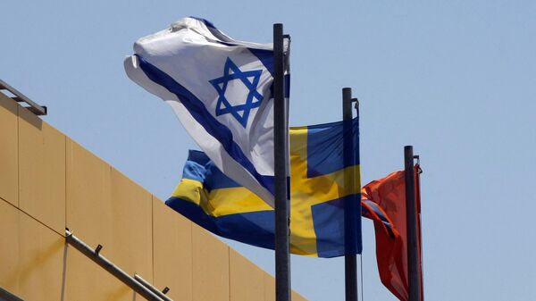İsrail - İsveç Bayrak  - Sputnik Türkiye