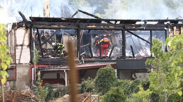 Fransa'nın Wintzenheim  kentinde çıkan yangında 11 kişi hayatını kaybetti.  - Sputnik Türkiye