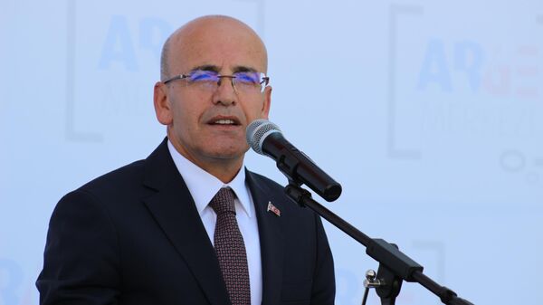 Hazine ve Maliye Bakanı Mehmet Şimşek - Sputnik Türkiye