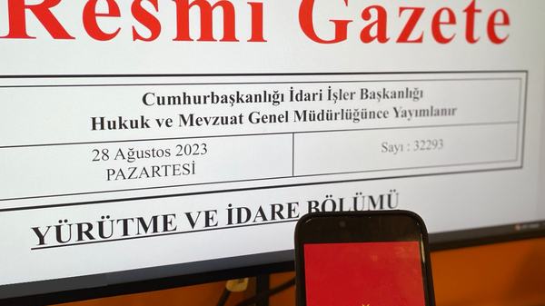 Resmi Gazete - Sputnik Türkiye