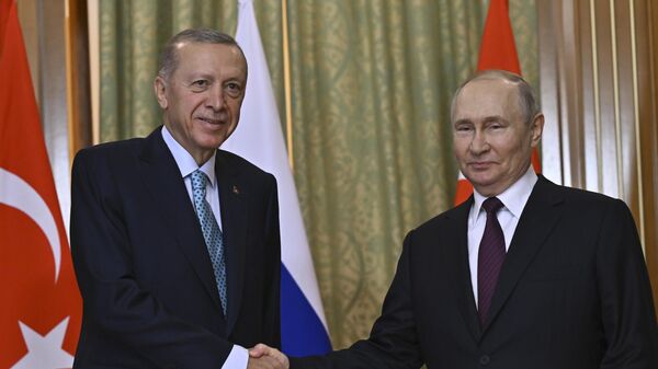 Erdoğan-Putin görüşmesi - Sputnik Türkiye