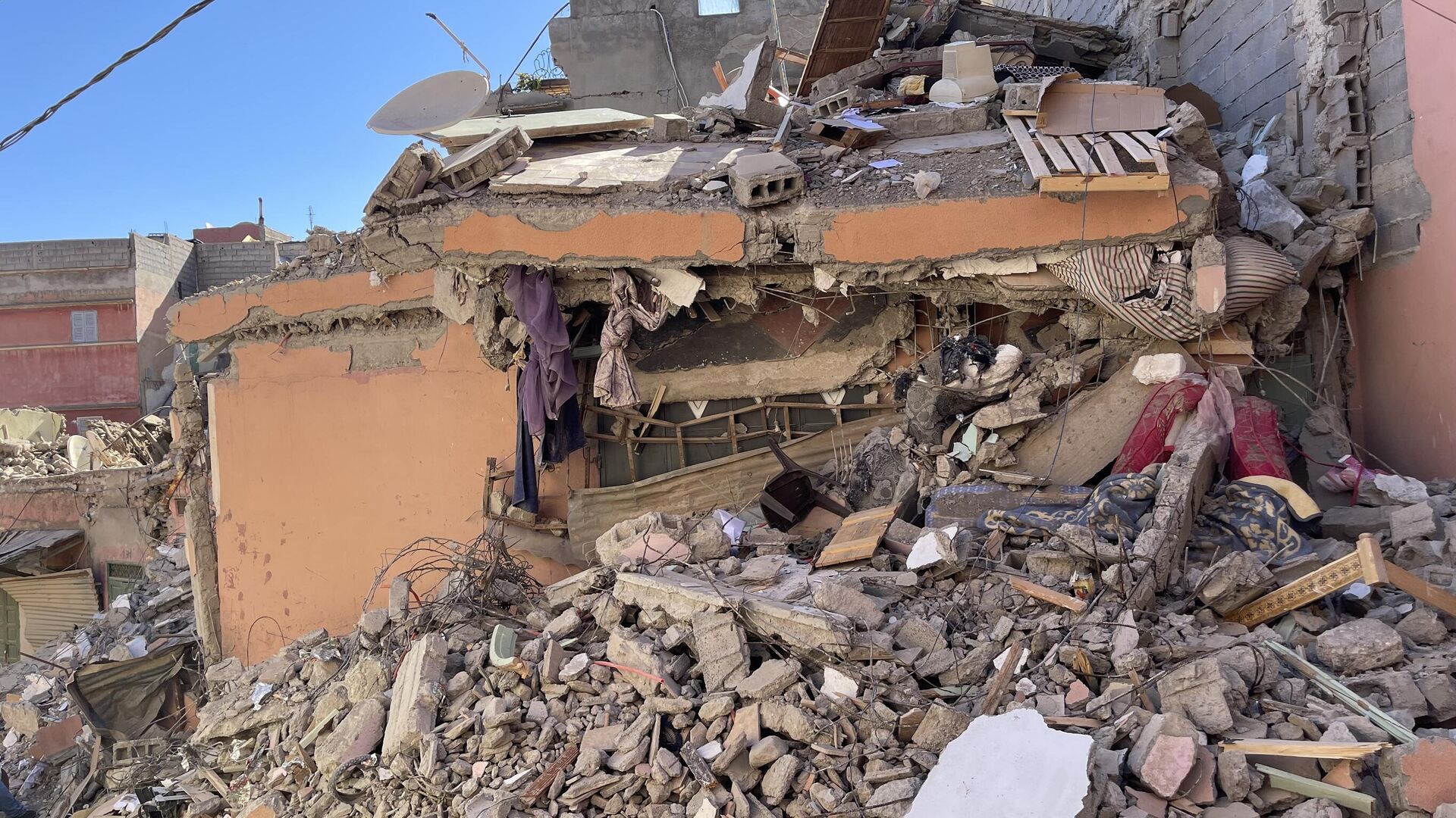 Fas'ta deprem: Can kaybı 2 bin 122'ye yaralı sayısı 2 bin 421'e yükseldi -  10.09.2023, Sputnik Türkiye