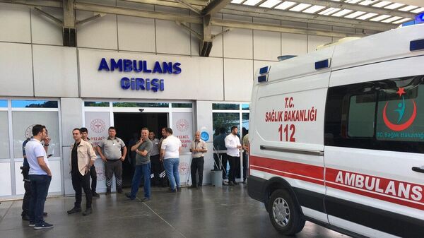 Zonguldak'ın Ereğli ilçesinde maden ocağında göçük, ambulans - Sputnik Türkiye