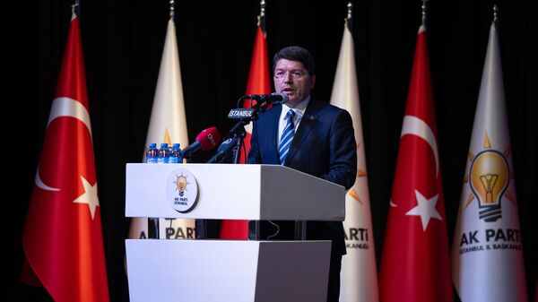 Adalet Bakanı Yılmaz Tunç, AK Parti İstanbul İl Başkanlığı Seçim İşleri Başkanlığınca düzenlenen ''İstanbul Avukatlar Buluşması''nda konuştu.  - Sputnik Türkiye