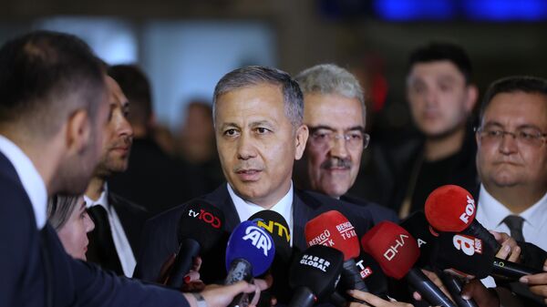 İçişleri Bakanı Ali Yerlikaya, - Sputnik Türkiye