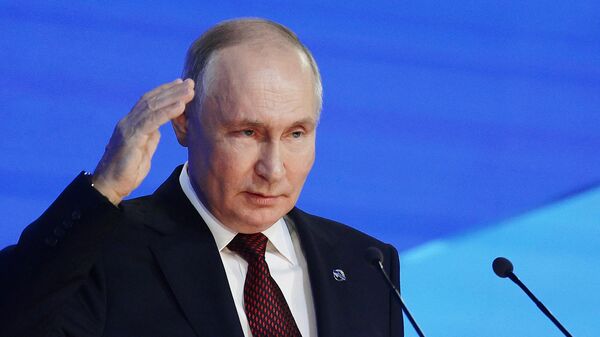 Rusya Devlet Başkanı Vladimir Putin Valday Tartışma Kulübü 2023 - Sputnik Türkiye