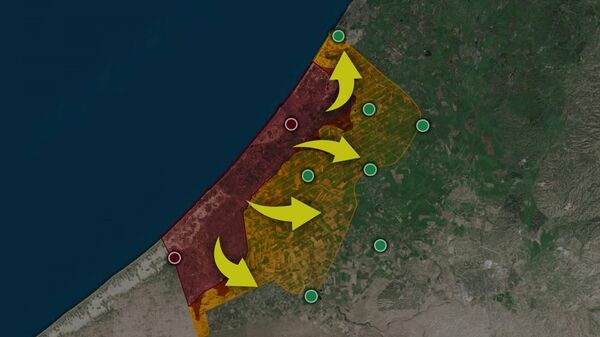 Hamas'ın kontrolündeki bölgeler - Sputnik Türkiye