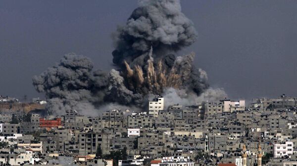 İsrail'in Gazze saldırısı - Sputnik Türkiye