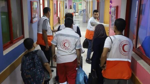 The Palestine Red Crescent Society Filistin Kızılay  - Sputnik Türkiye