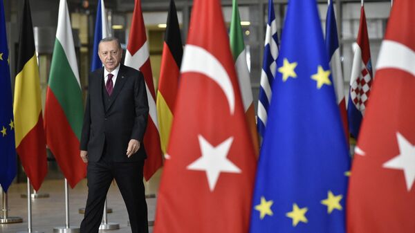 Türkiye Cumhurbaşkanı Recep Tayyip Erdoğan Avrupa Birliği AB - Sputnik Türkiye