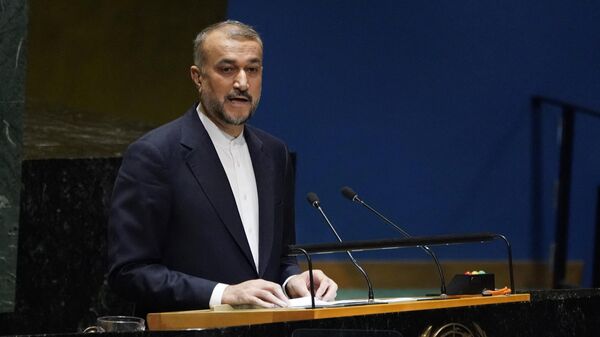 İran Dışişleri Bakanı Hüseyin Emir Abdullahiyan, - Sputnik Türkiye