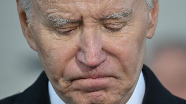ABD Başkanı Joe Biden umutsuz düşünceli hata - Sputnik Türkiye