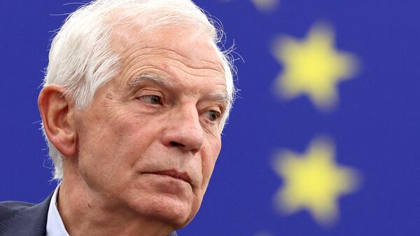 Avrupa Birliği (AB) Dış İlişkiler ve Güvenlik Politikası Yüksek Temsilcisi Josep Borrell,  - Sputnik Türkiye