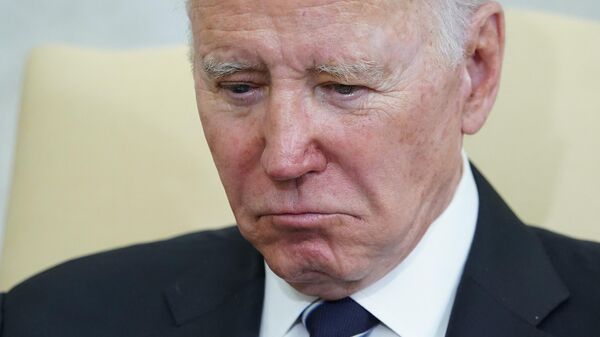 ABD Başkanı Joe Biden üzgün - Sputnik Türkiye