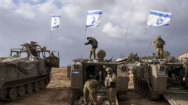 İsrail Gazze insani yardım saldırı Gazze Şeridi İsrail ordusu - Sputnik Türkiye