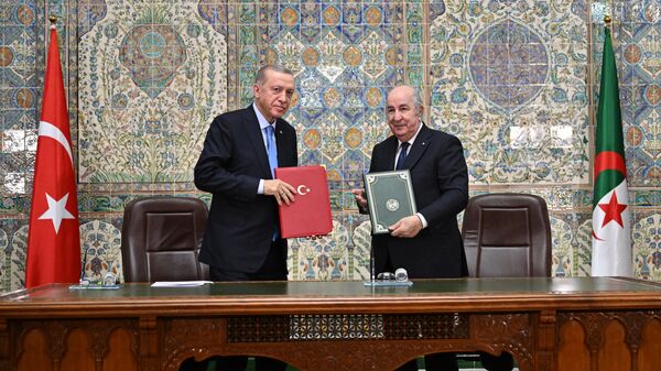 Türkiye ile Cezayir arasında 12 anlaşma imzalandı  - Sputnik Türkiye