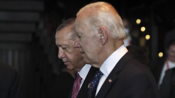 Türkiye  Recep Tayyip Erdogan ABD Joe Biden - Sputnik Türkiye