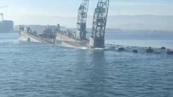 Kocaeli'de tersanede batan yüzer havuzdaki 24 kişi kurtarıldı - Sputnik Türkiye