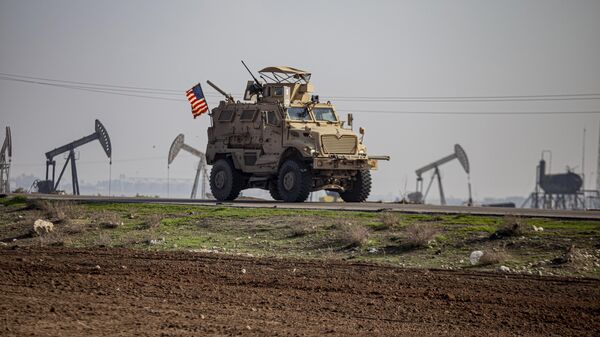 Suriye ABD ordusu petrol enerji kaynak asker - Sputnik Türkiye