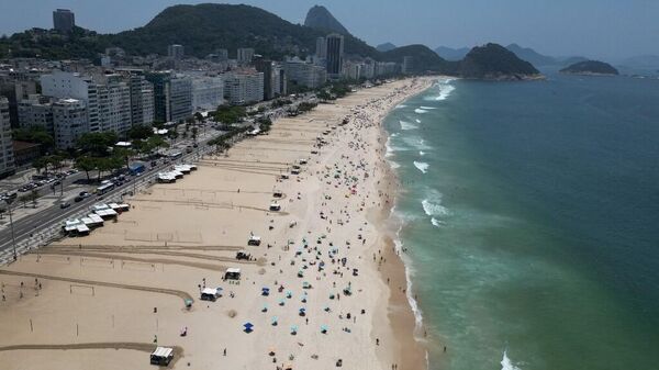 Copacabana sahili Rio de Janeiro - Sputnik Türkiye