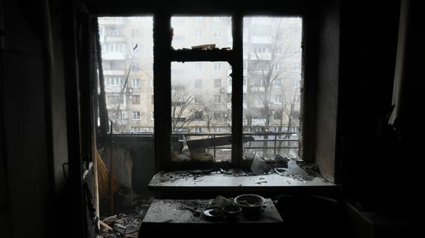 Donetsk Halk Cumhuriyeti Ukrayna saldırı - Sputnik Türkiye