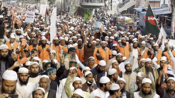 Bangladeş, seçim protestosu - Sputnik Türkiye