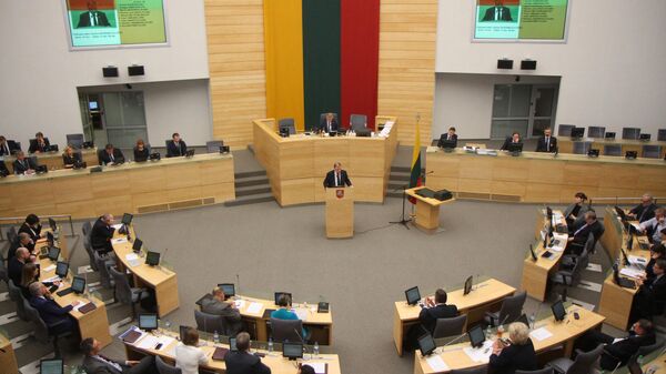 Letonya parlamentosu Seimas - Sputnik Türkiye