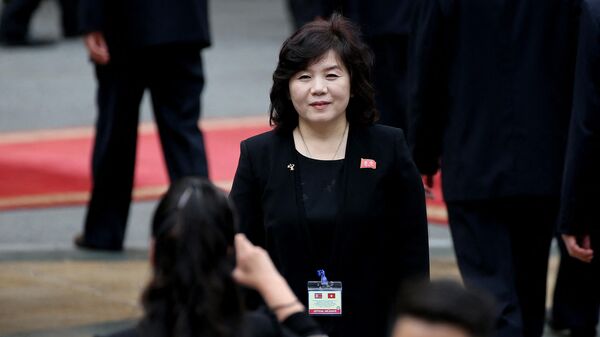 Kuzey Kore’nin ilk kadın Dışişleri Bakanı Choe Son-hui - Sputnik Türkiye