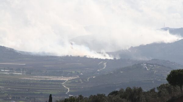 İsrail ordusu, Lübnan'ın güneyindeki Nebatiye Valiliği'ne bağlı Kafr Kila beldesine saldırı düzenledi. Saldırı sonucu bölgeden dumanlar yükseldi.  - Sputnik Türkiye