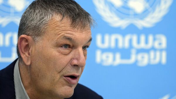 Birleşmiş Milletler Filistinli Mültecilere Yardım Ajansı (UNRWA) Genel Komiseri Philippe Lazzarini - Sputnik Türkiye