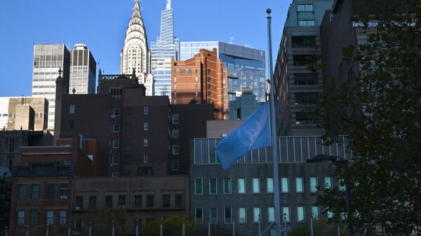ABD New York Birleşmiş Milletler Binası - Sputnik Türkiye
