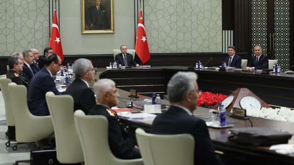 Cumhurbaşkanı Recep Tayyip Erdoğan başkanlığında Beştepe'de gerçekleşen Milli Güvenlik Kurulu Toplantısı sona erdi.
 - Sputnik Türkiye