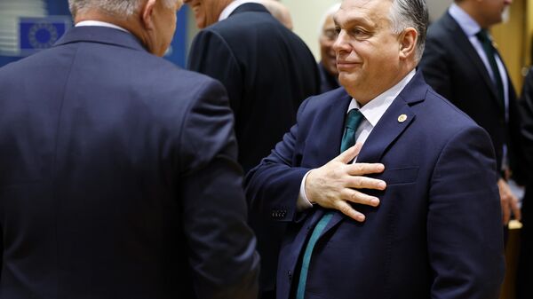 Avrupa Birliği Macaristan Orban - Sputnik Türkiye