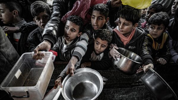 Gazze'de çocuklar - Sputnik Türkiye