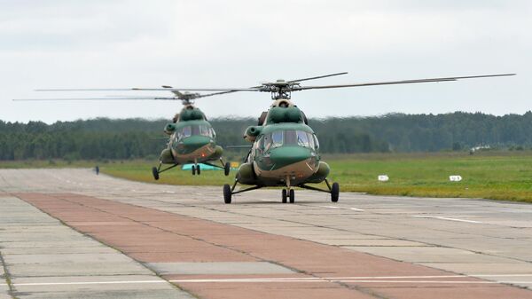 Rus Mi-171E askeri nakliye helikopteri - Sputnik Türkiye