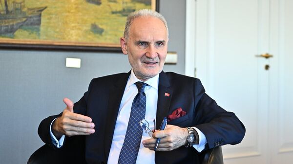 İstanbul Ticaret Odası (İTO) Başkanı Şekib Avdagiç - Sputnik Türkiye