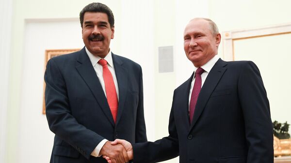 Nicolas Maduro -  Vladimir Putin  - Sputnik Türkiye