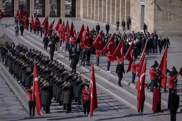 Anıtkabir'de de Şehitleri Anma töreni yapıldı.  - Sputnik Türkiye