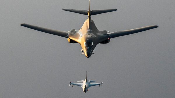 ABD B-1B stratejik bombardıman uçağı - Sputnik Türkiye