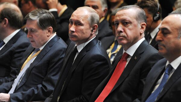 Putin ile Erdoğan - Sputnik Türkiye
