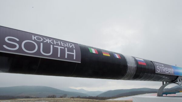 Güney Akım boru hattı inşaatı - Sputnik Türkiye