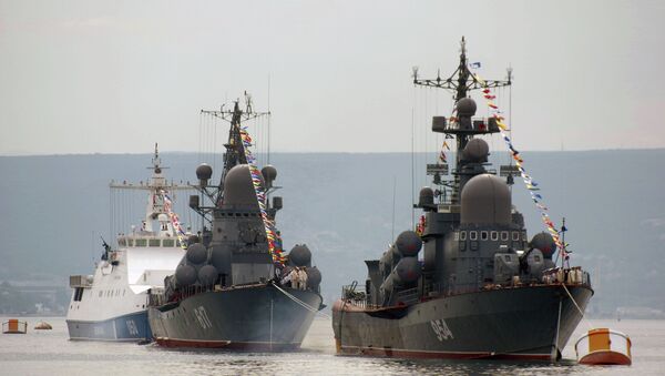 Sivastopol'da Rus gemileri - Sputnik Türkiye