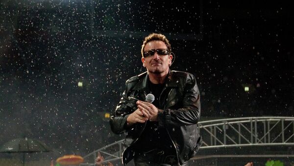 Bono'nun solisti olduğu U2, Moskova konserinde - Sputnik Türkiye