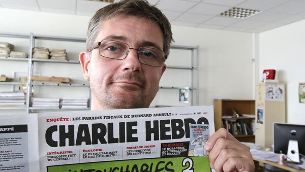 Charlie Hebdo- Stephane Charbonnier - Sputnik Türkiye