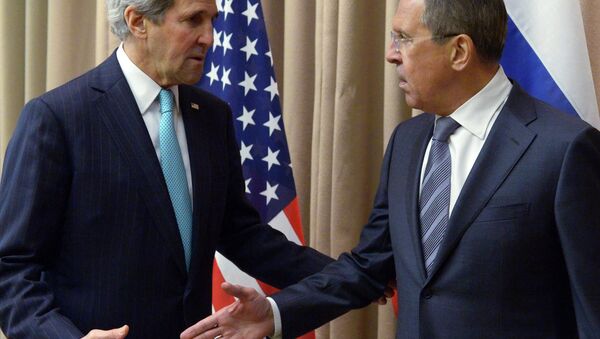 ABD Dışişleri Bakanı John Kerry ve Rusya Dışişleri Bakanı Sergey Lavrov - Sputnik Türkiye