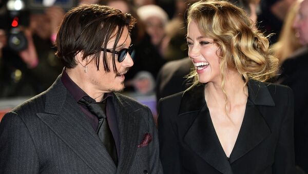 Johnny Depp ve Amber Heard - Sputnik Türkiye