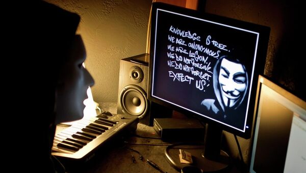 Hacker grubu Anonymous - Sputnik Türkiye